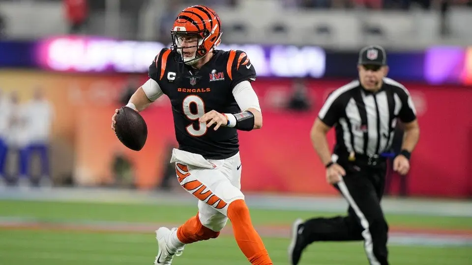 Super Bowl LVI: Joe Burrow jugó vs Rams con un esguince en la rodilla