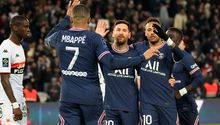 Messi le dedicó mensaje especial a Mbappé tras su 'hat trick' con el PSG: 'Felicitaciones, Fenómeno'
