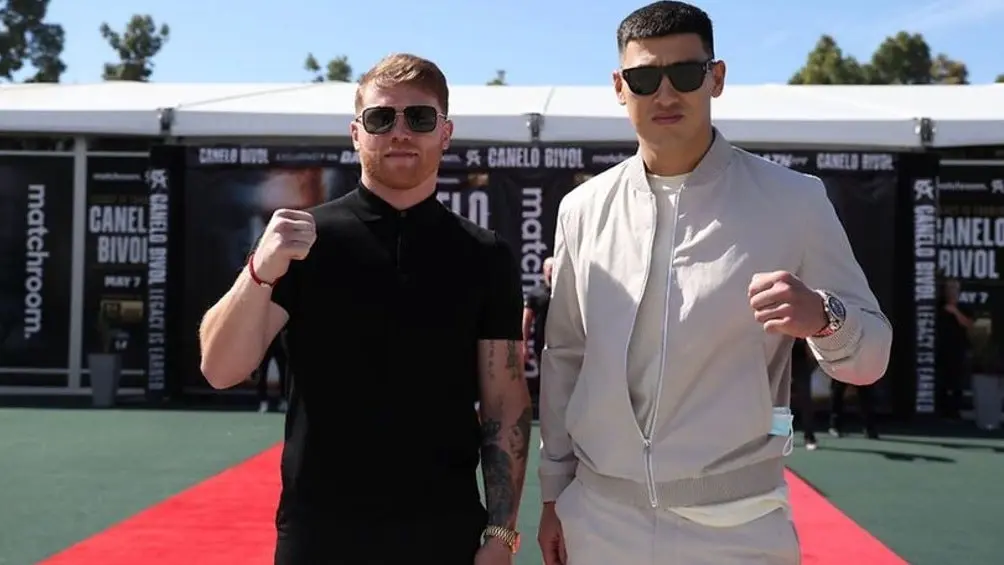 Saúl 'Canelo' Álvarez frente a Dmitry Bivol | INSTAGRAM | @BIVOL_D