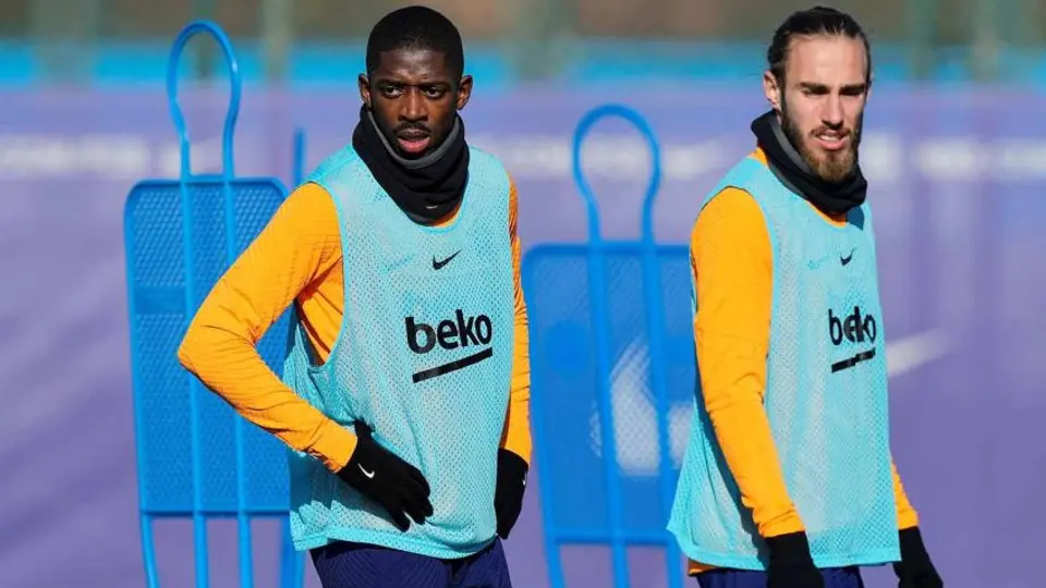 Barcelona: Dembélé regresó a los entrenamientos tras 'polémica' ausencia
