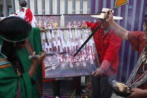 Perú vs Paraguay: Chamanes hacen ritual para apoyar al cuadro peruano