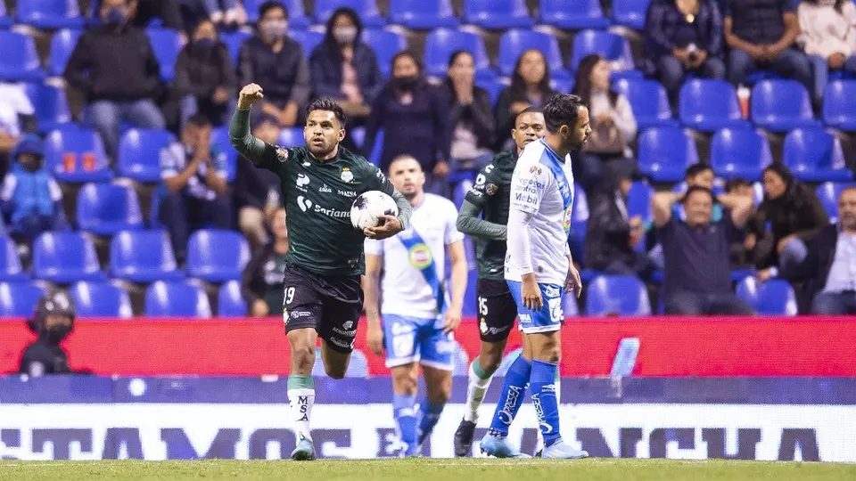 Liga MX: Santos rescató el empate ante Puebla en juego vibrante
