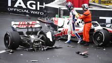 Video: Mick Schumacher, su monoplaza se partió a la mitad y el piloto salió ileso