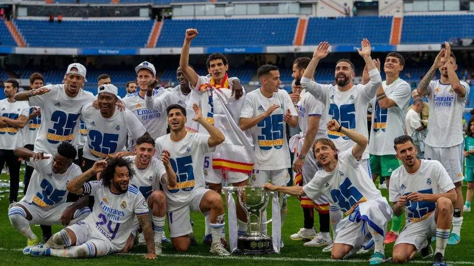 Real Madrid: Las felicitaciones llegaron al equipo por el título de liga