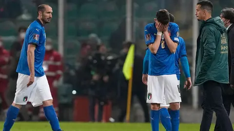 Italia: Bonucci ofreció disculpas por cómo dejaron vestuario tras quedar fuera de Qatar 2022