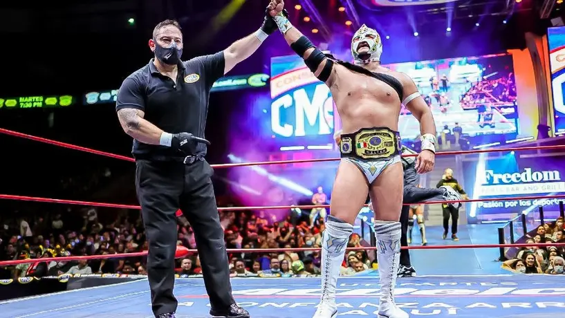 CMLL: Magia Blanca se proclamó Campeón Nacional Peso Welter