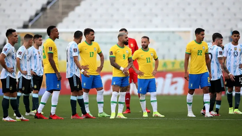 Brasil vs Argentina: Ambos países multados por 50 mil francos; el partido se reprogramará