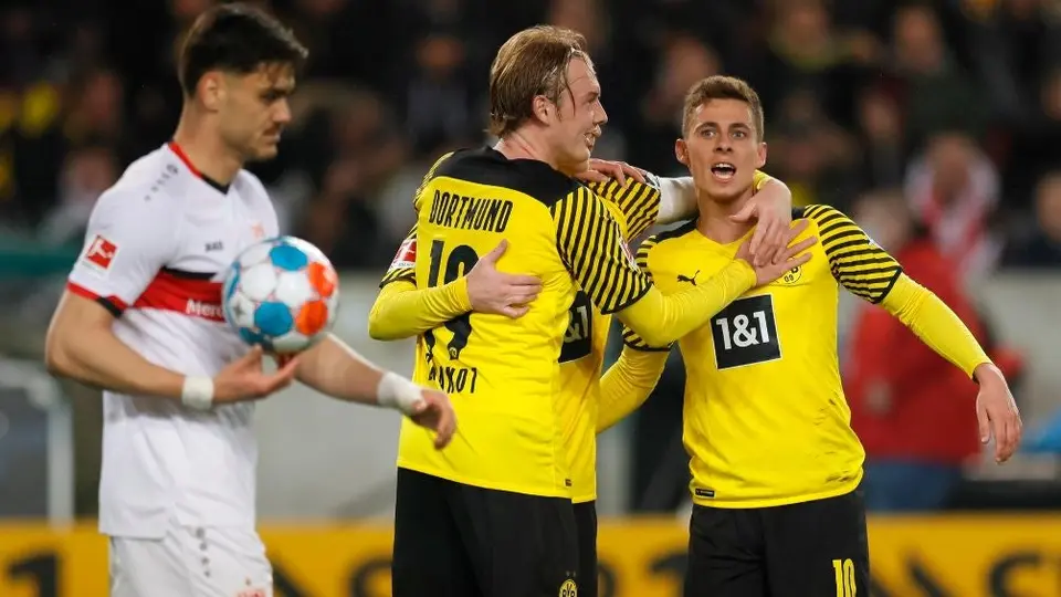 Borussia Dortmund: Haaland no anotó pero asistió en la victoria sobre Stuttgart