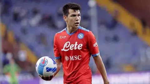 Chucky Lozano: Napoli, segundo equipo menos goleado de Europa