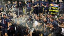 Video: Red Bull protagonizó eufórico festejo tras victoria de Verstappen en GP de Abu Dabi