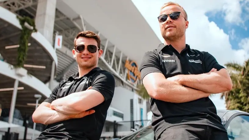 Pato O'Ward, presente como espectador en el Gran Premio de Miami