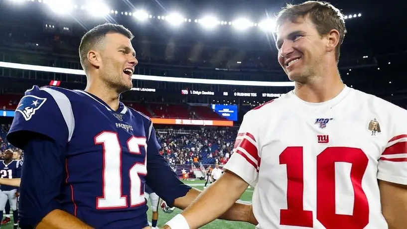 Eli Manning le mandó mensaje a Brady tras su retiro: 'Gracias por dos de tus Super Bowl'
