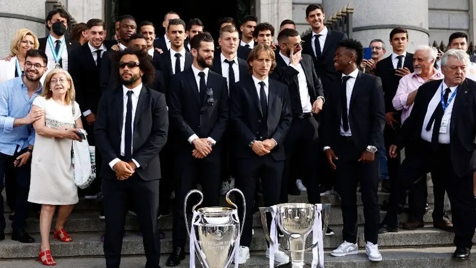 Champions League: Real Madrid realizó monumental festejo tras Título 14 de UCL