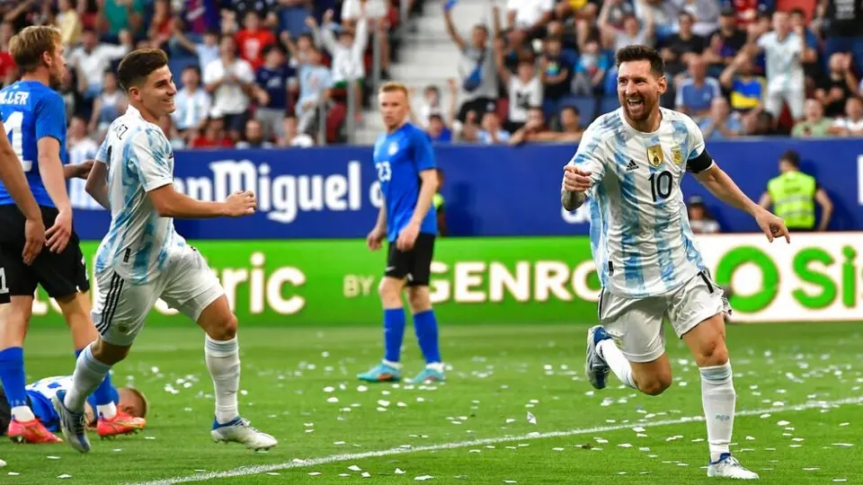 Lionel Messi tras sus cinco goles a Estonia: "No podíamos cerrar mejor"
