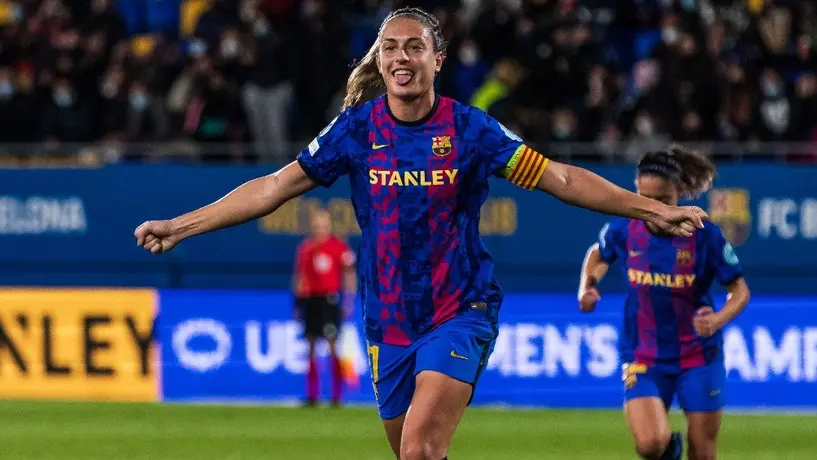 Alexia Putellas, jugadora del Barcelona, protagonizó una docuserie en Prime Video