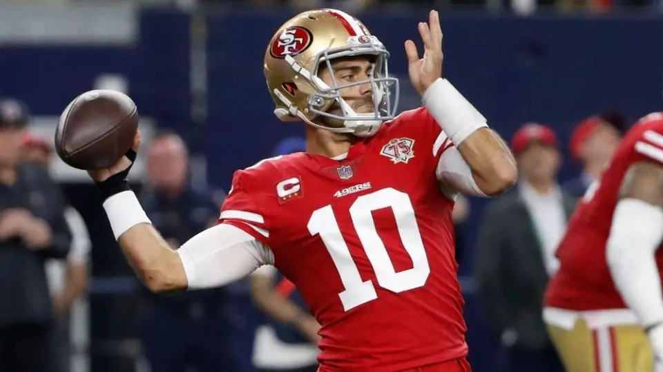 49ers: Jimmy Garoppolo sufrió una lesión en el hombro derecho