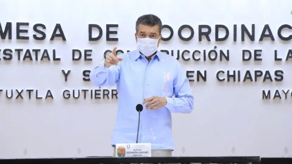 Huracán Agatha: Rutilio Escandón exhortó a reforzar medidas de protección civil