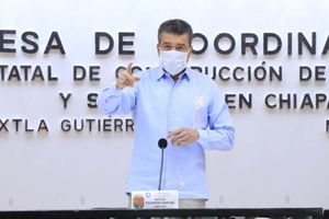 Huracán Agatha: Rutilio Escandón exhortó a reforzar medidas de protección civil