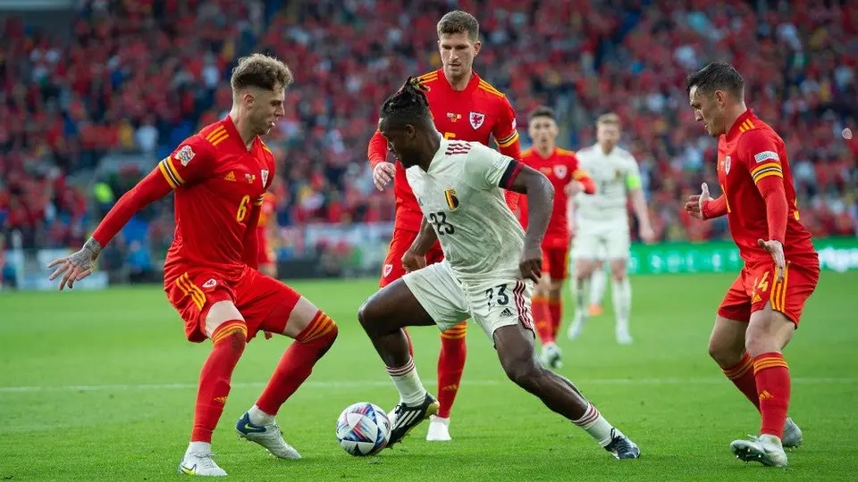 Nations League: Gales y Bélgica no pasaron del empate por la mínima