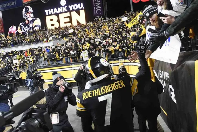 Ben Roethlisberger: 'Espero poder pasar el legado de lo que es ser un Steeler'