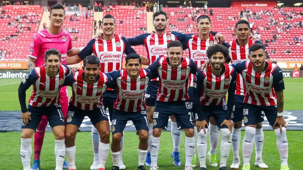 Equipo de Chivas en la Jornada 1 del Torneo Clausura 2022 | IMAGO7