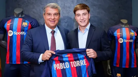 Barcelona: Pablo Torre fue anunciado como nuevo jugador culé