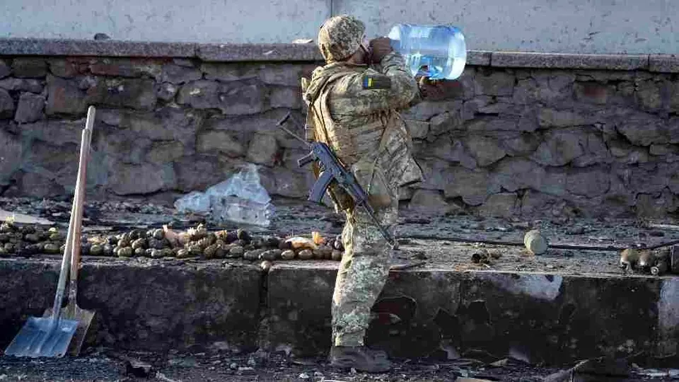 Video: Militar ucraniano se ‘despidió’ de sus padres antes de salir a la guerra