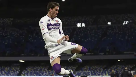 Serie A: Vlahovic recibió insultos y amenazas por su inminente llegada a la Juventus