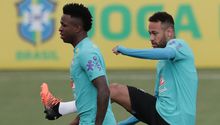 Neymar: 'Vinicius es un crack, creo que nos entendemos muy bien'