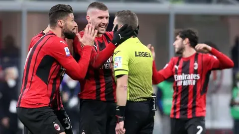 Serie A: Error arbitral, protagonista en sorpresiva victoria de Spezia sobre Milán en San Siro