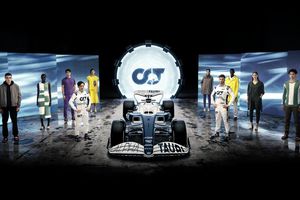 F1: Alpha Tauri presentó el AT03 que manejarán Gasly y Tsunoda
