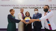Tlaxcala será sede del Tour Mundial de Voleibol de playa en 2022