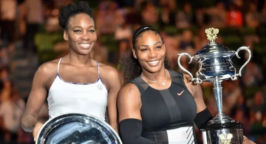 Venus y Serena Williams sorprendieron a los actores de su película biográfica