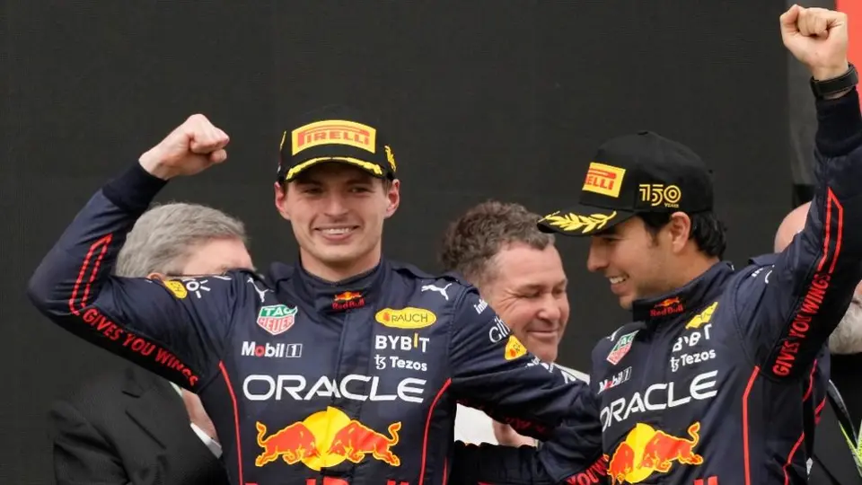 Checo Pérez: 'Este 1-2 en estas condiciones es un gran resultado para Red Bull'