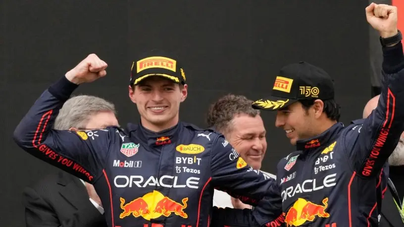 Checo Pérez: 'Este 1-2 en estas condiciones es un gran resultado para Red Bull'