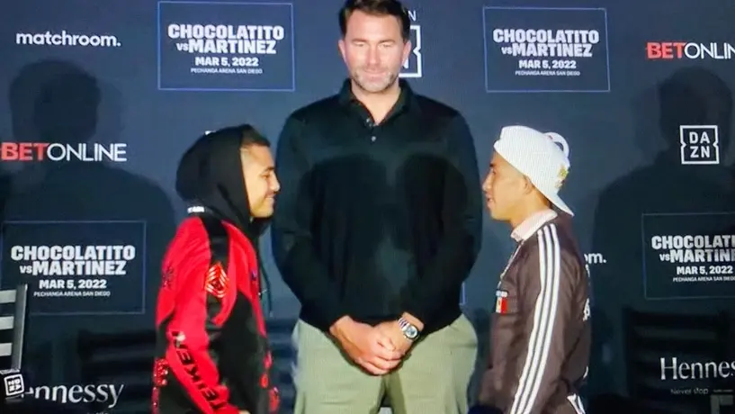 Rey Martínez previo a pelea ante Chocolatito González: 'Con todo menos con miedo'