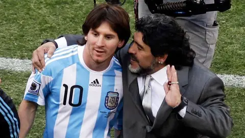 Maradona Jr.: "Messi es el mejor de los humanos, mi viejo no era humano jugando al futbol"