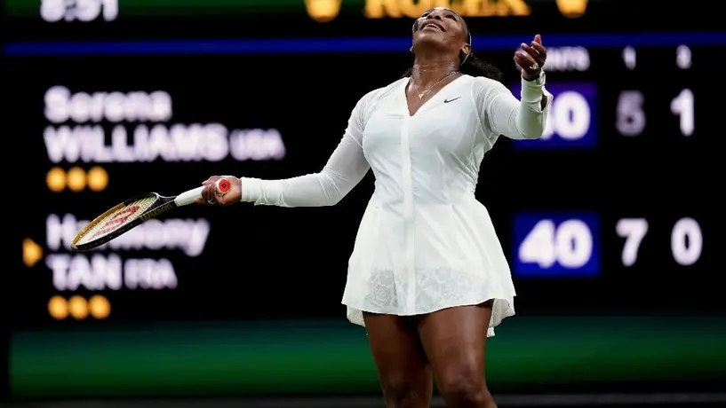 Wimbledon: Serena Williams regresó con derrota ante la francesa Harmony Tan