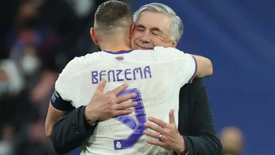 Ancelotti destacó el liderazgo de Benzema en el Real Madrid: "Cada día es mejor, como el vino"