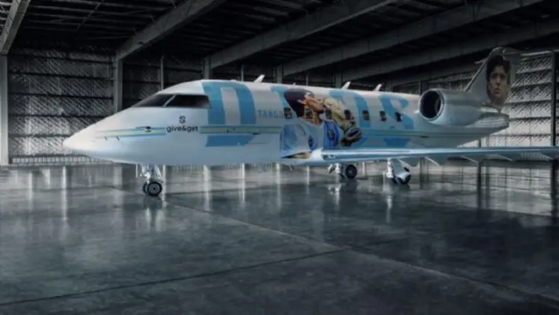 Anuncian 'Tango D10s', el avión en homenaje a Diego Maradona