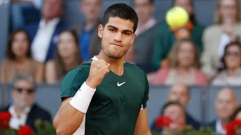Mutua Madrid Open: Pedro Sánchez felicitó a Carlos Alcaraz tras ganar el torneo