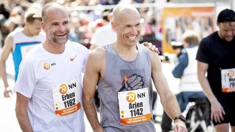 Arjen Robben: Corrió el maratón de Rotterdam tras retirarse del futbol profesional