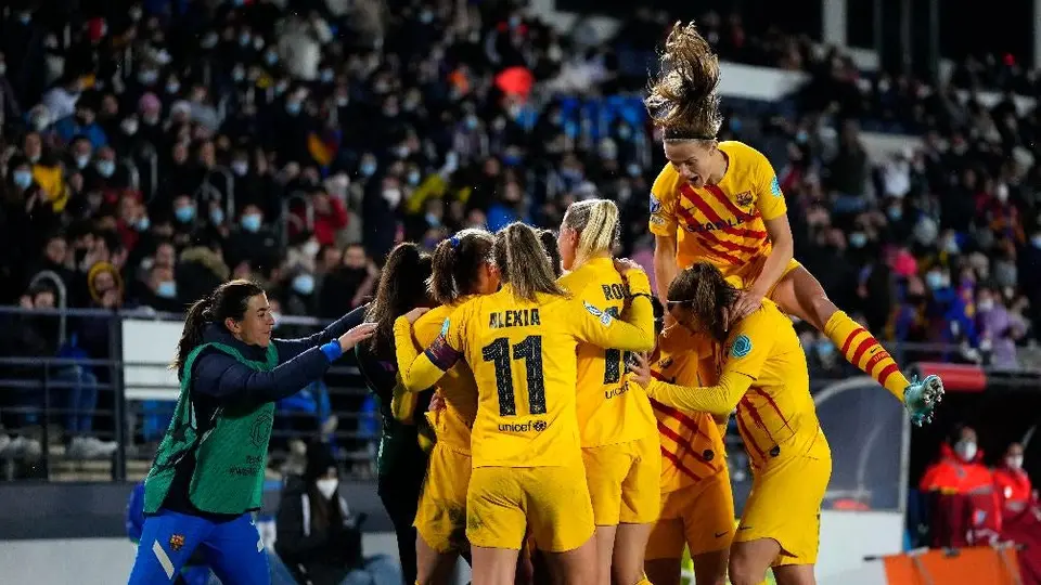 Champions League Femenil: Barcelona venció al Real Madrid en la ida de los Cuartos de Final