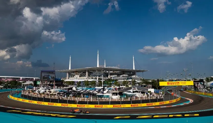 El circuito del GP de Miami | AP
