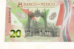 Nuevo billete de 20 pesos, reconocido como el mejor de América Latina