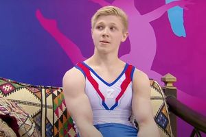 Gimnasta ruso subió al podio con símbolo en favor de la guerra contra Ucrania