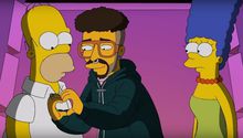 Bad Bunny estrena nuevo videoclip junto a Los Simpson