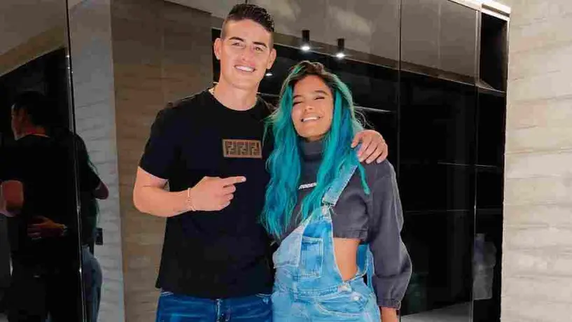 James Rodríguez y Karol G tendrían relación amorosa desde hace meses
