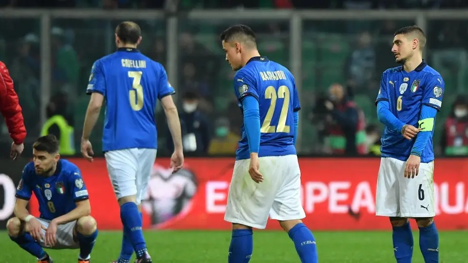 Italia: Eliminada de Qatar 2022; se une a la lista de grandes selecciones sin Mundial