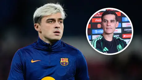 ¡Leyenda Culé! Pedri incluye a Rafa Márquez en su once histórico del Barcelona